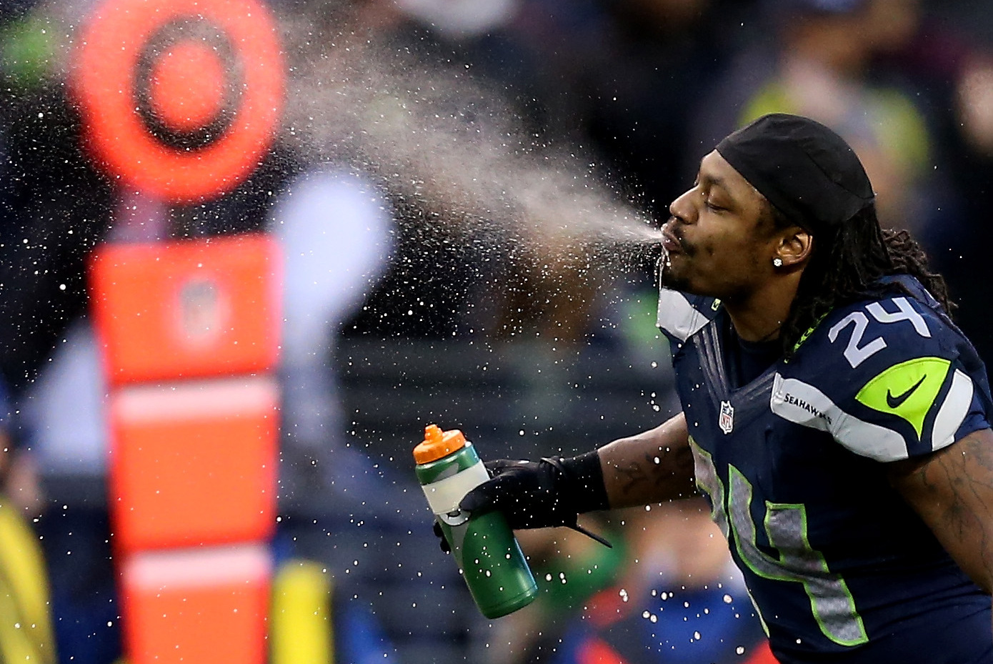 Marshawn Lynch's Media Day: 'I ain't never seen no talking winning