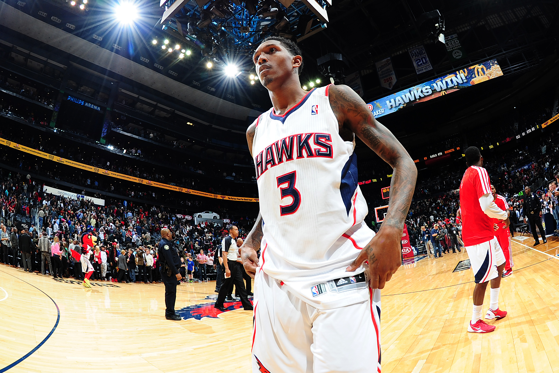 Lou Williams Saves Hawks in Game 4 After Trade, Brings Wine to Postgame