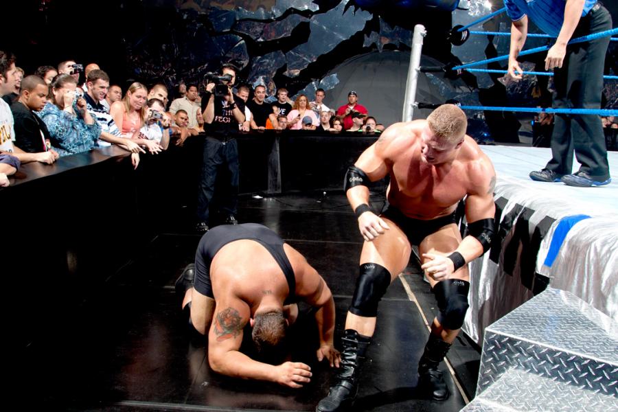 Image result for brock lesnar lifting big show