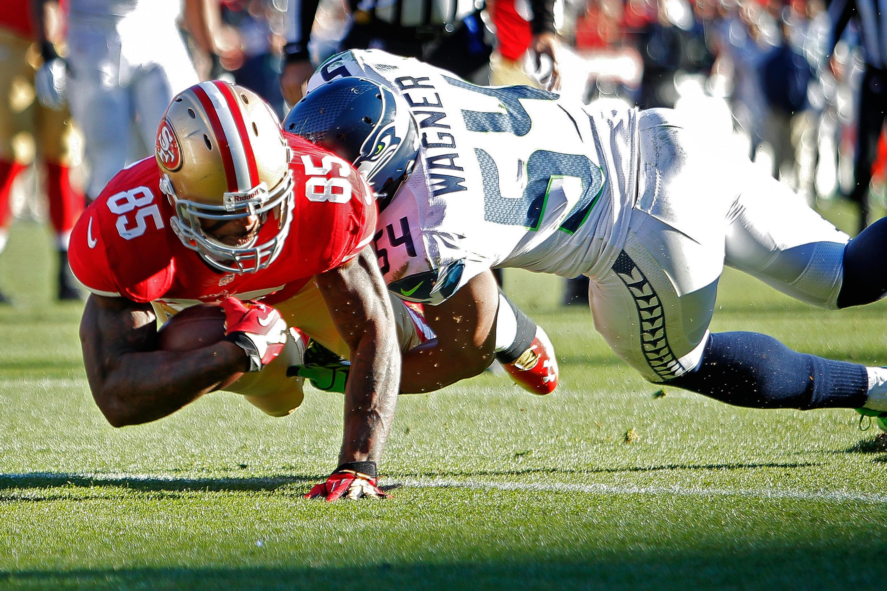 Frank Gore Does NOT Think Vernon Davis Won A Legit Super Bowl With Denver  Broncos 