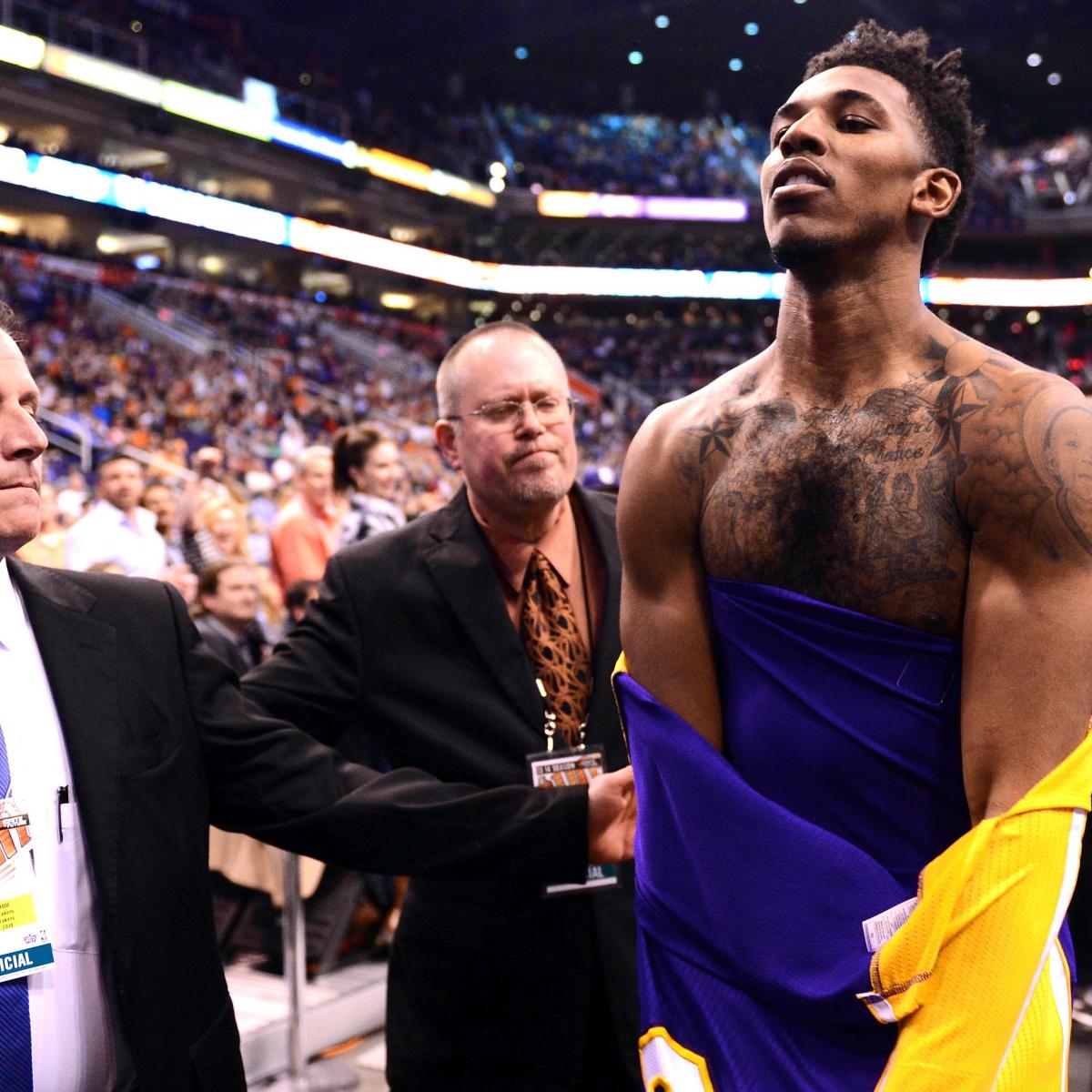 Nick Young Suspended 1 Game for Throwing Punch vs. Suns | Bleacher Report | Latest ...