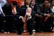 Illinois Fighting Illini head coach John Groce reacts to a foul call during the second half of an NCAA college basketball game in Champaign, Ill., on Tuesday, Dec.31, 2013. (AP PHOTO/Bradley Leeb)