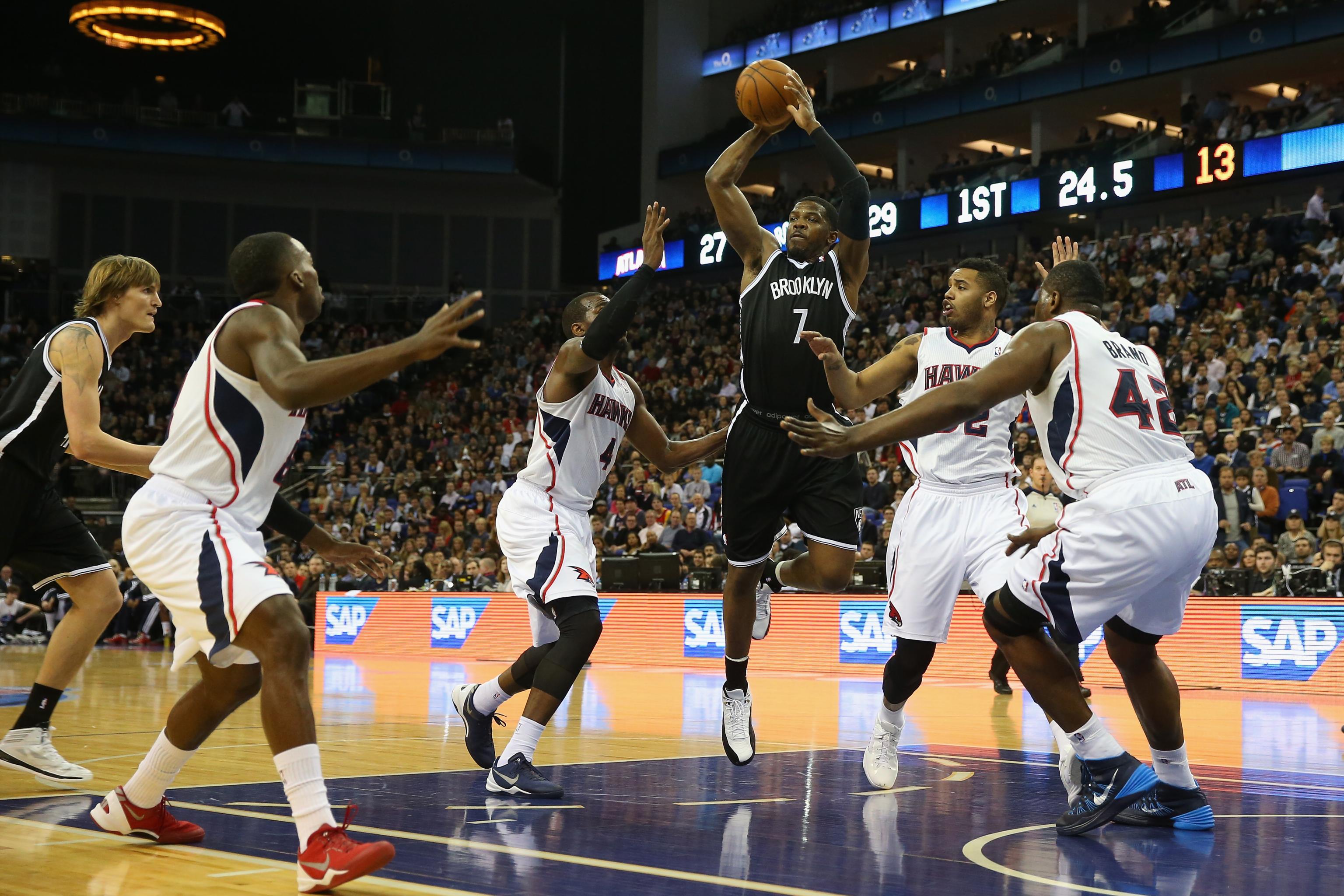 With Joe Johnson out with injury, Deron Williams steps up his game