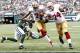 Colin Kaepernick is a big-name player. But the 49er lineman running next to him will be of even greater importance on Sunday.