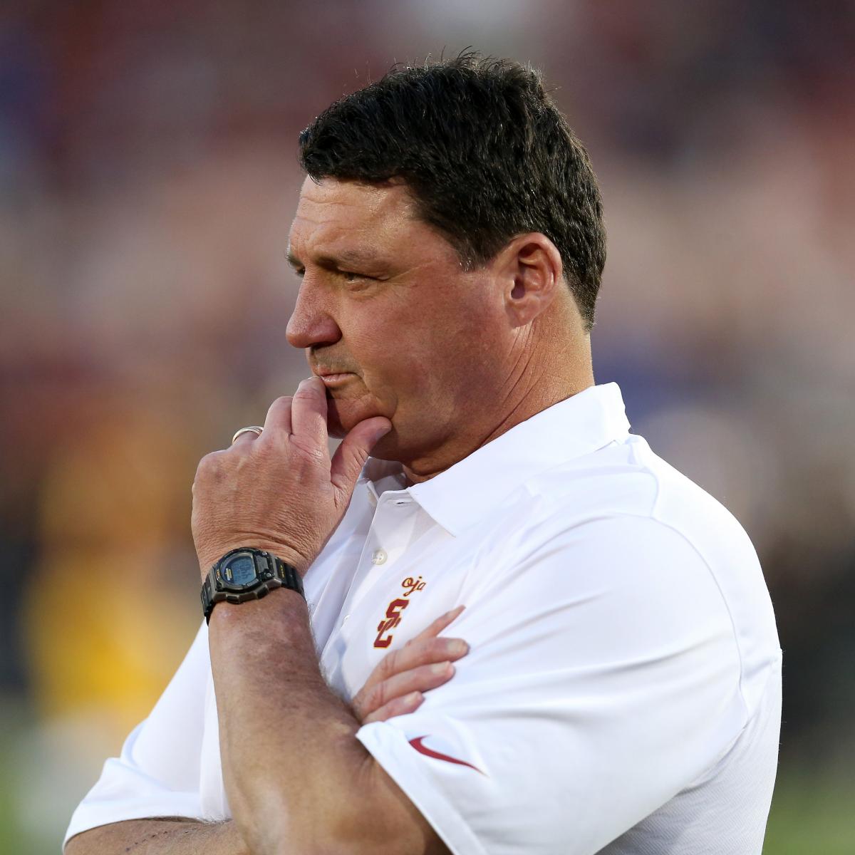 Ed Orgeron recalls LSU buyout talks: 'What time you want me to leave?'