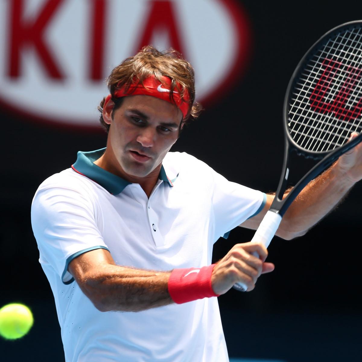 Roger Federer vs. Teymuraz Gabashvili: Recap, Results from Australian Open 2014 ...