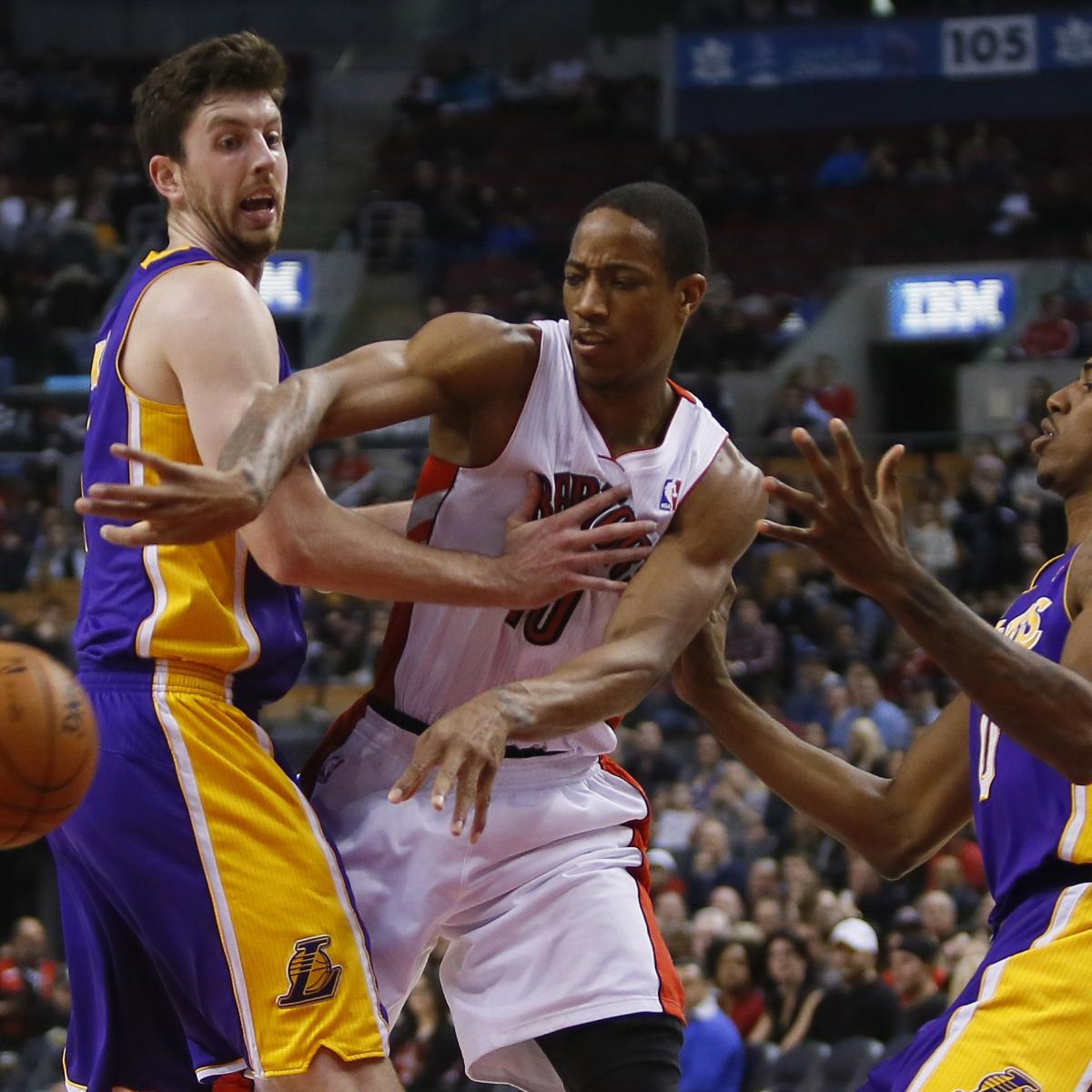 Los Angeles Lakers vs. Toronto Raptors Live Score and Analysis