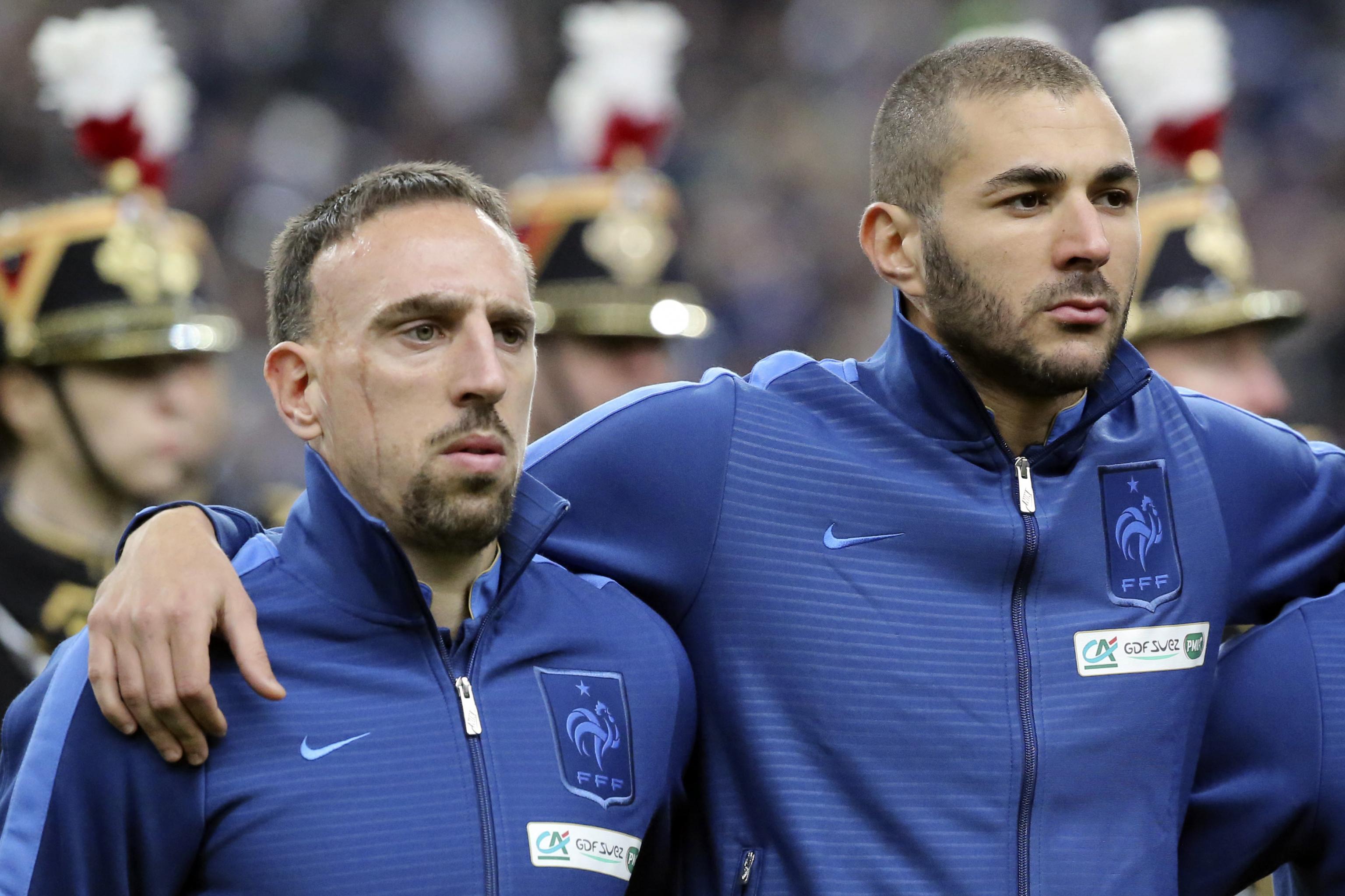 Franck Ribery, Karim Benzema