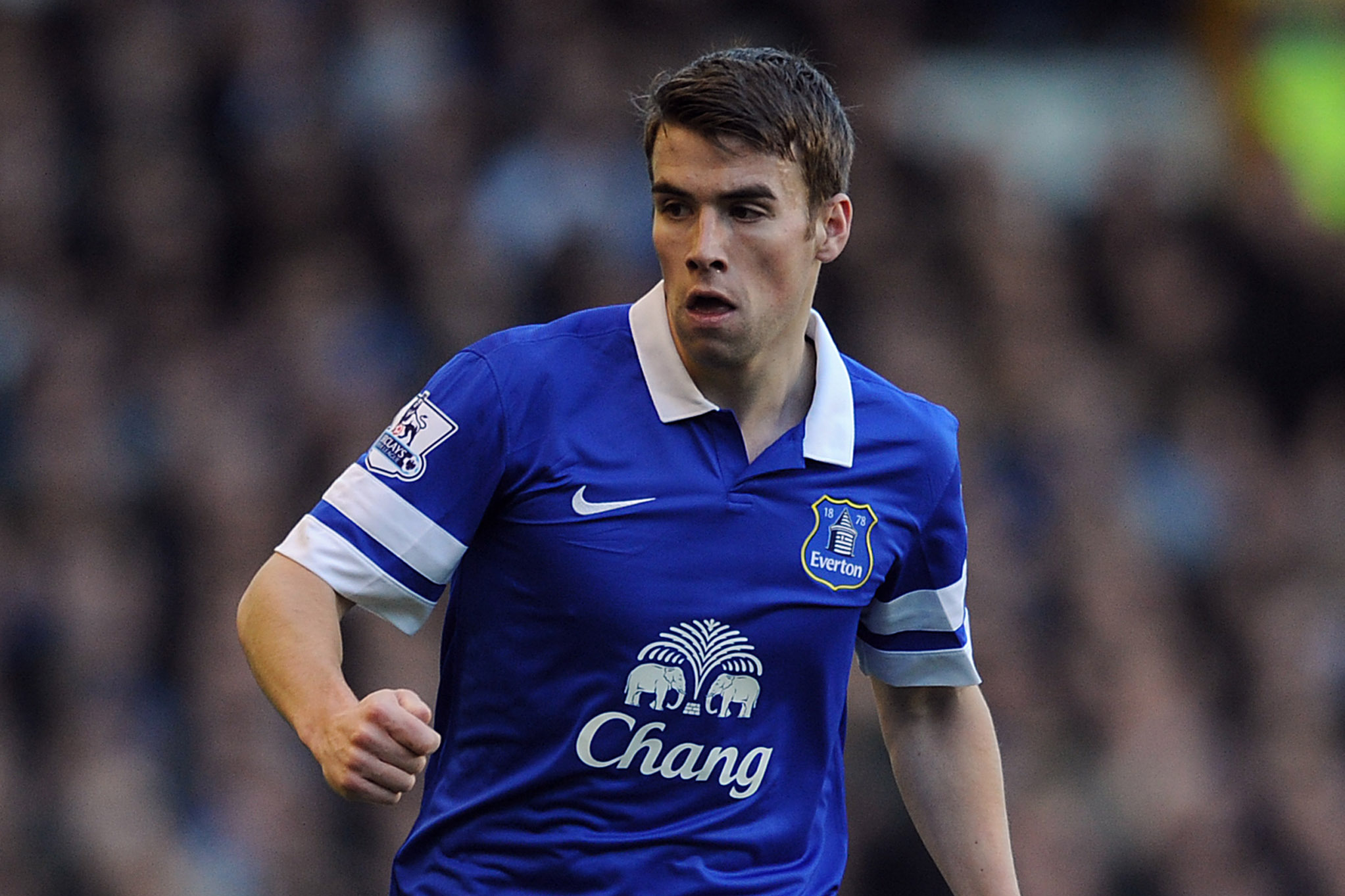 Everton right-back Seamus Coleman says Louis Vuitton wash bags are