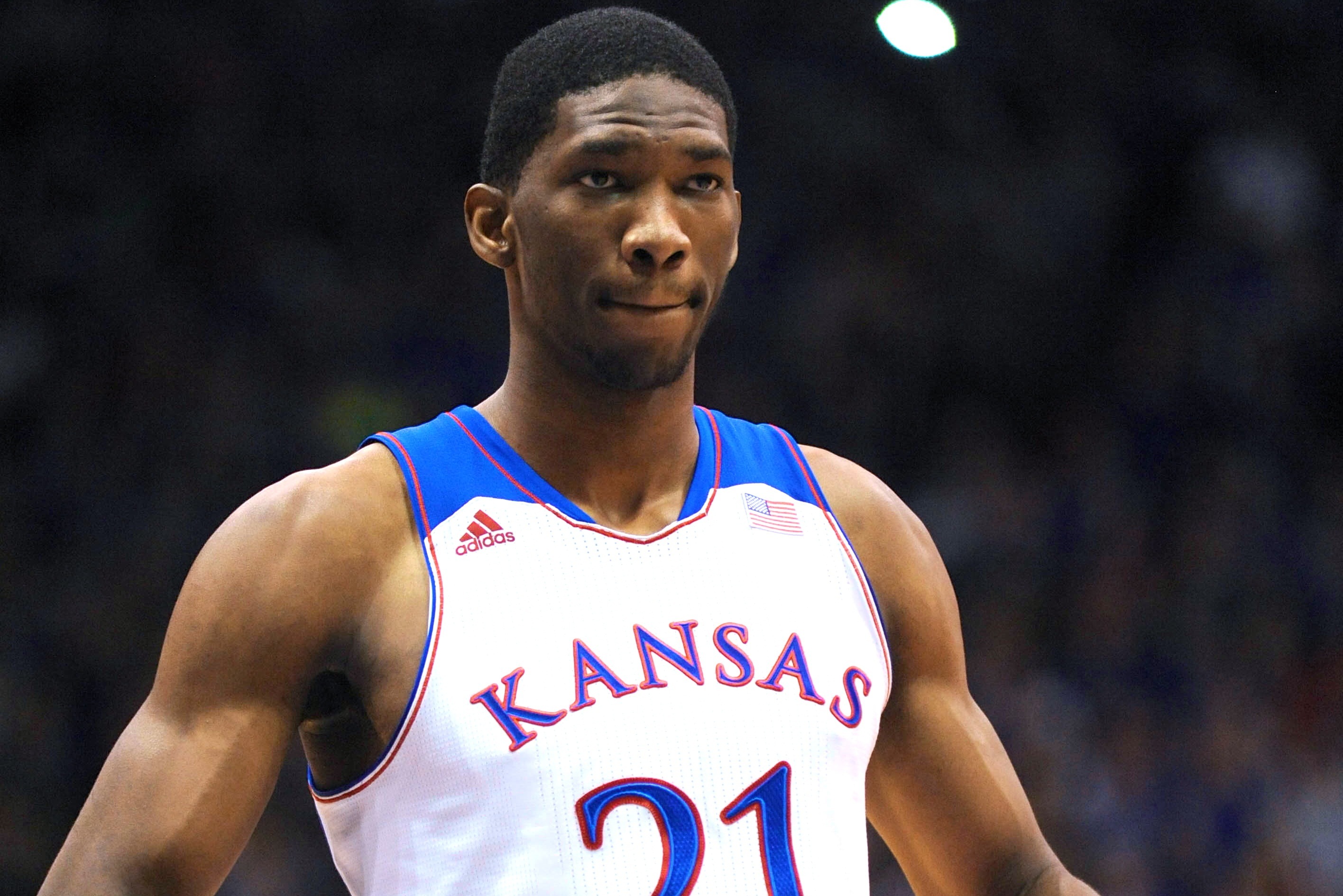 Kansas' Joel Embiid is X-Factor in this week's NBA draft