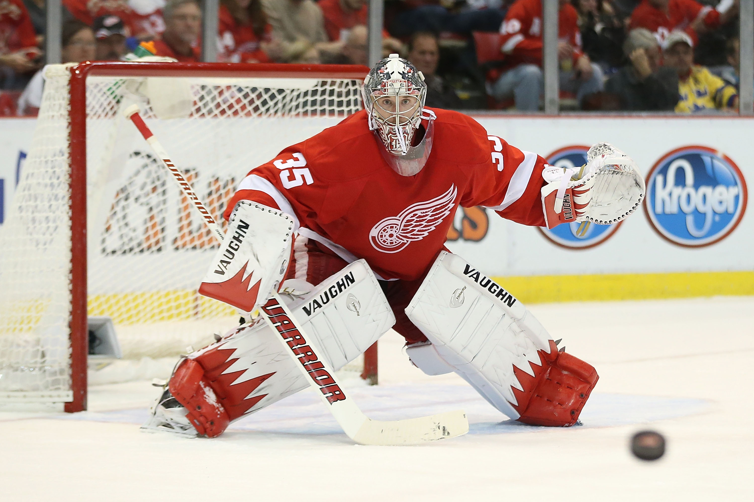 Jimmy Howard placed on Red Wings' injured reserve