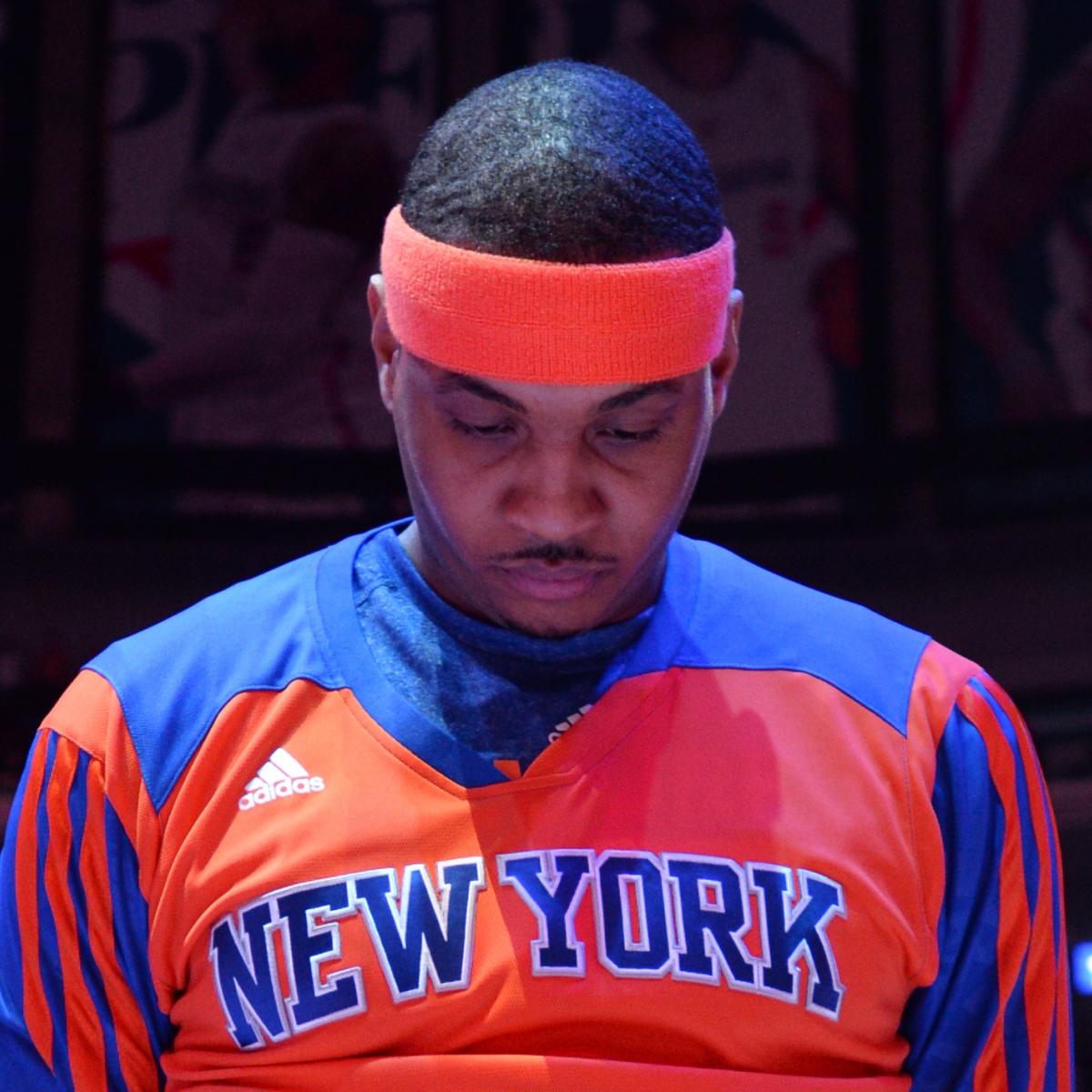 Why Would Carmelo Anthony Want to Re-Sign with These New York Knicks? | Bleacher ...