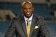 Dec 5, 2013; Jacksonville, FL, USA; Deion Sanders on the NFL Network set before the game between the Houston Texans and the Jacksonville Jaguars at EverBank Field. Mandatory Credit: Kirby Lee-USA TODAY Sports