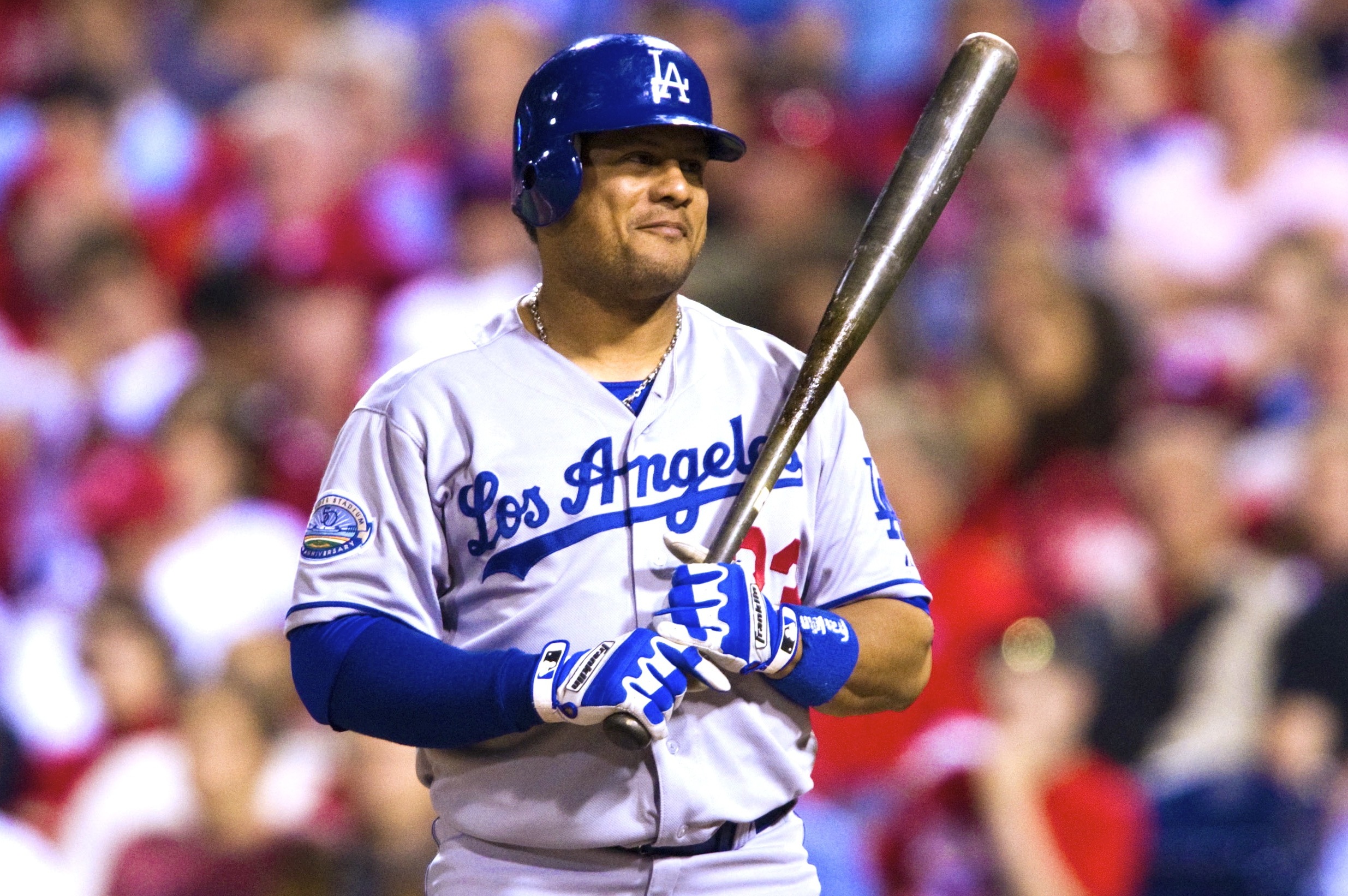 Los Angeles Dodgers' Bobby Abreu fondly recalls time with Phillies