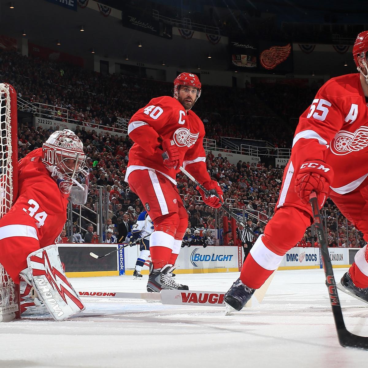 Move to Eastern Conference Is Detroit Red Wings' Silver Lining in Rough ...
