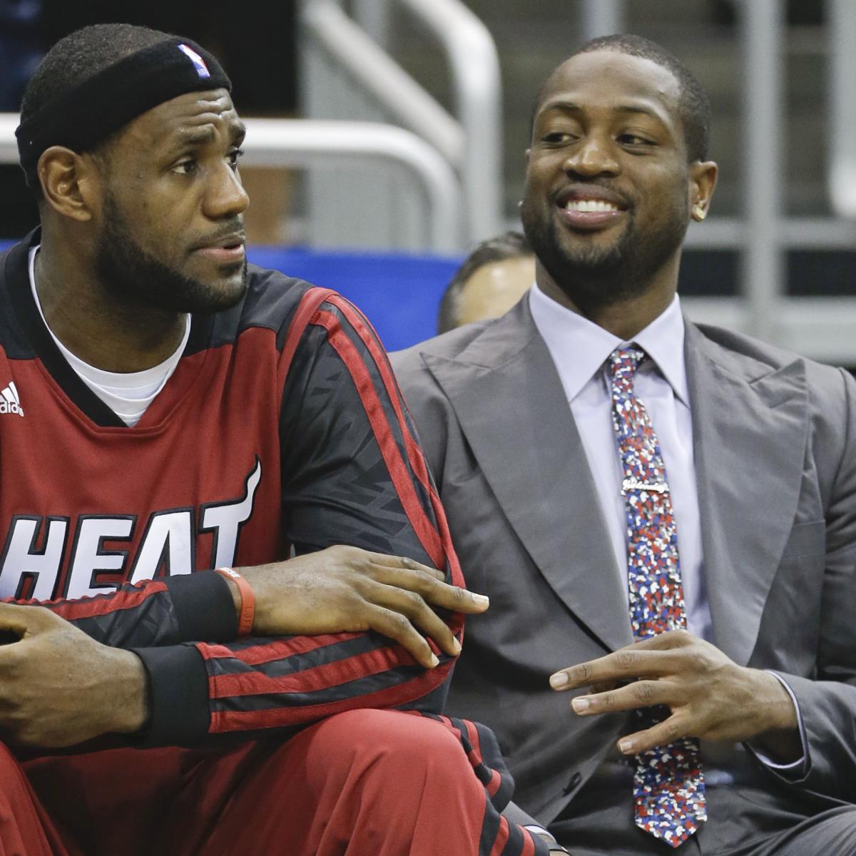 Will Dwyane Wade's Health Have Long-Term Impact on LeBron James' Future ...