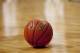 A basketball sits on the court during a timeout in the first half of an NCAA college basketball game between Georgia and Missouri Wednesday, Jan. 8, 2014, in Columbia, Mo. (AP Photo/L.G. Patterson)
