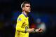 BIRMINGHAM, ENGLAND - JANUARY 13: Per Mertesacker of Arsenal celebrates victory during the Barclays Premier League match between Aston Villa and Arsenal at Villa Park on January 13, 2014 in Birmingham, England. (Photo by Laurence Griffiths/Getty Images)