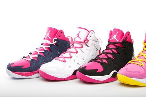 why are basketball players wearing pink shoes