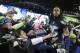 ADVANCE FOR WEEKEND EDITIONS, JAN. 25-26 - In this Jan. 19, 2013, file photo, Seattle Seahawks' Richard Sherman celebrates with fans after after the NFC championship NFL football game against the San Francisco 49ers in Seattle. The last time one of Seattle's major franchises had a parade to celebrate a title, no one on the Seahawks roster was born. To call Seattle's championship history thin is an understatement. Maybe that's why there's so much support behind these Super Bowl-bound Seahawks. (AP Photo/Elaine Thompson, File)