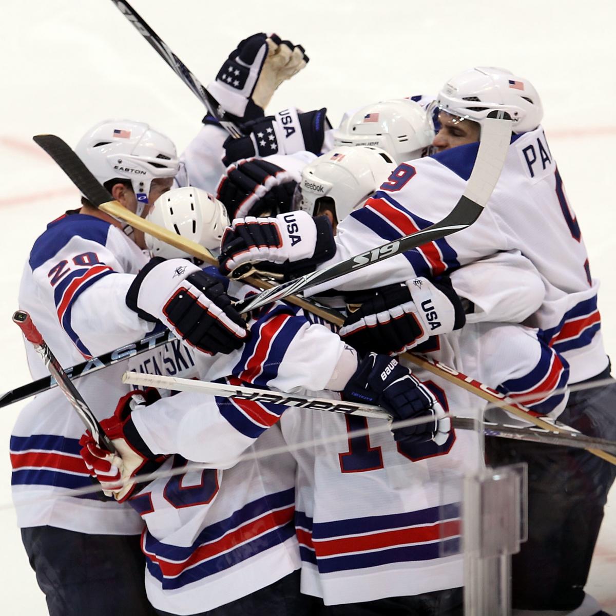 PositionbyPosition Comparison of the 2010 and 2014 USA Olympic Hockey
