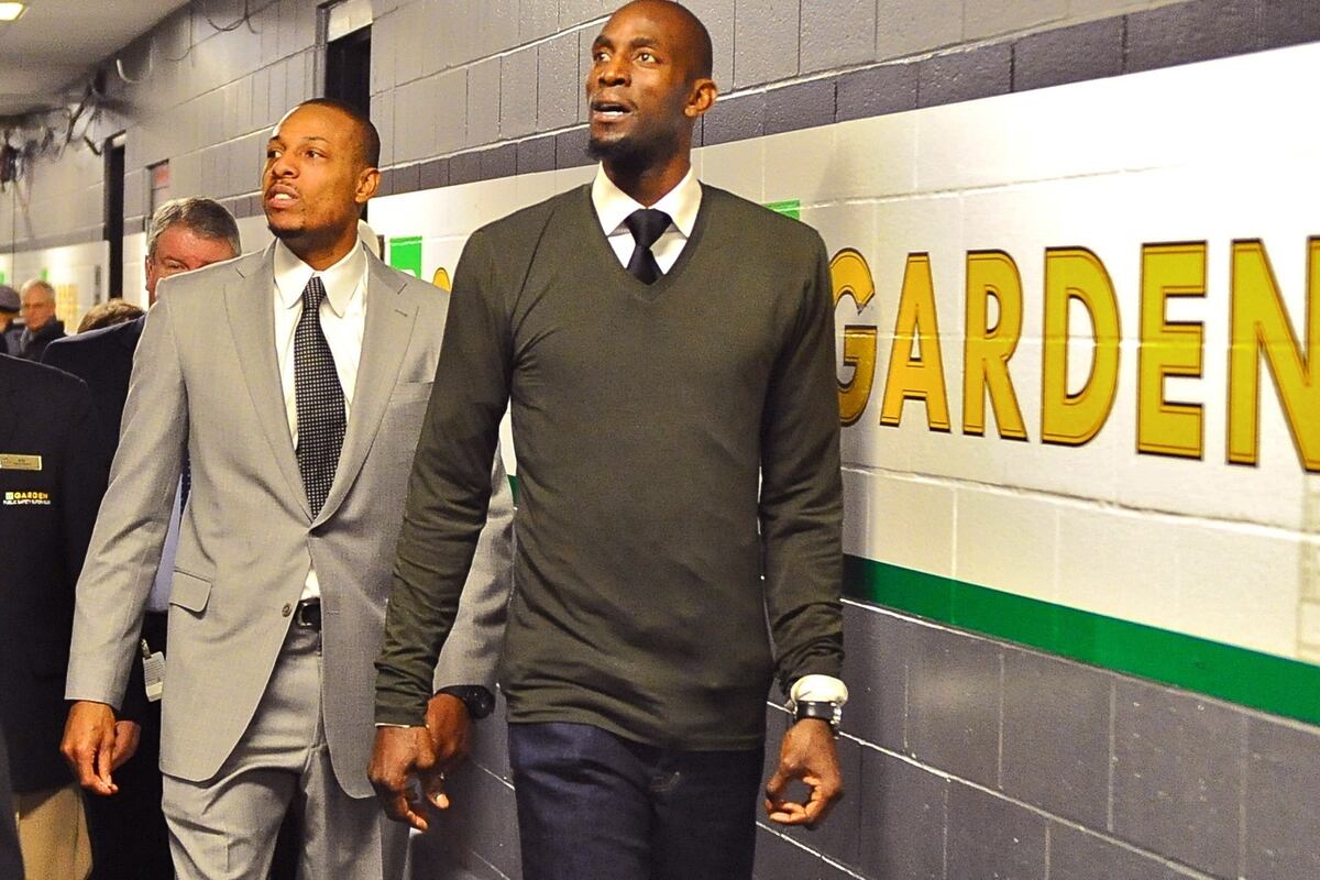 Kevin Garnett Paul Pierce And I Will Always Bleed Green Bleacher Report Latest News Videos And Highlights