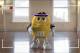 This image provided by Mars Inc. shows an online teaser ad for M&M's Super Bowl ad featuring its yellow peanut M&M “spokescandy”. The teaser is part of a Super Bowl ad trend: More content is being released ahead of time online in the hope that it goes viral. Advertisers are seeking to drum up excitement for their spots running during the big game, when more than 108 million people are expected to watching Feb. 2. (AP Photo/Mars Inc.)