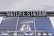 EAST RUTHERFORD, NJ - JANUARY 27: Super Bowl signs are seen at MetLife Stadium as the venue is prepared to host Super Bowl XLVIII between the Denver Broncos and the Seattle Seahawks January 27, 2014 in East Rutherford, New Jersey. (Photo by Jeff Zelevansky/Getty Images)