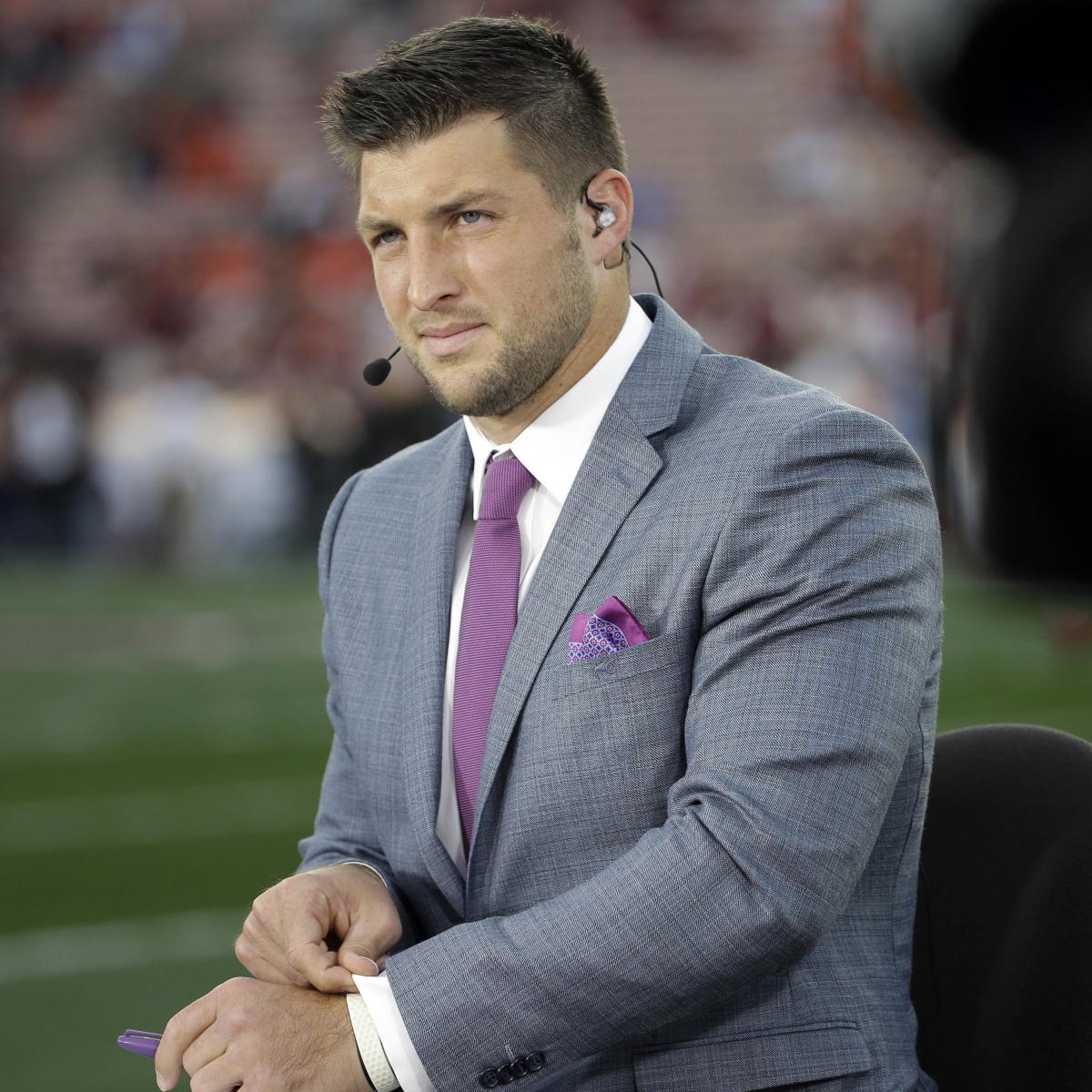 Tim Tebow's Skills Better Suited for Analyst Position Than NFL QB