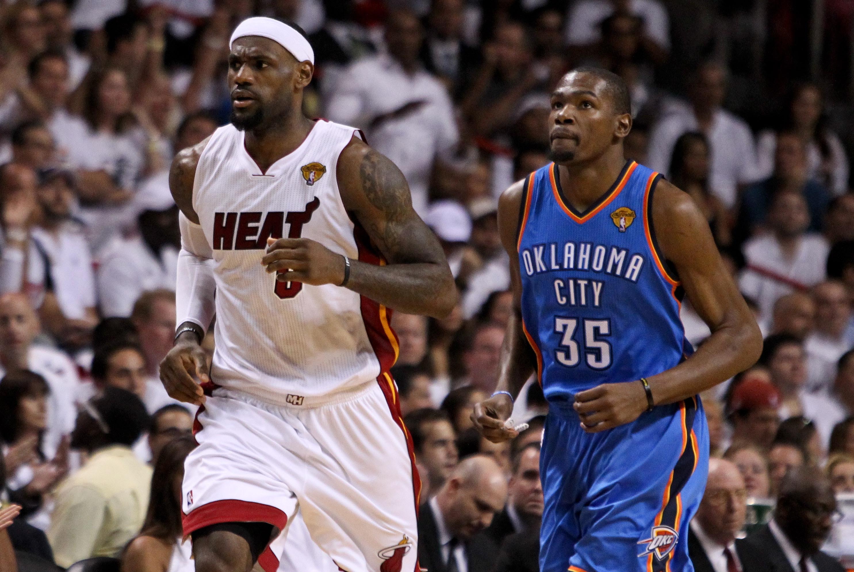 By the Numbers: Kevin Durant vs. LeBron James