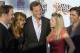 From left to right, actor Dave Coulier, actress Lori Loughlin, actor Bob Saget, actress Jodie Sweetin, and actor John Stamos pose on the press line at the