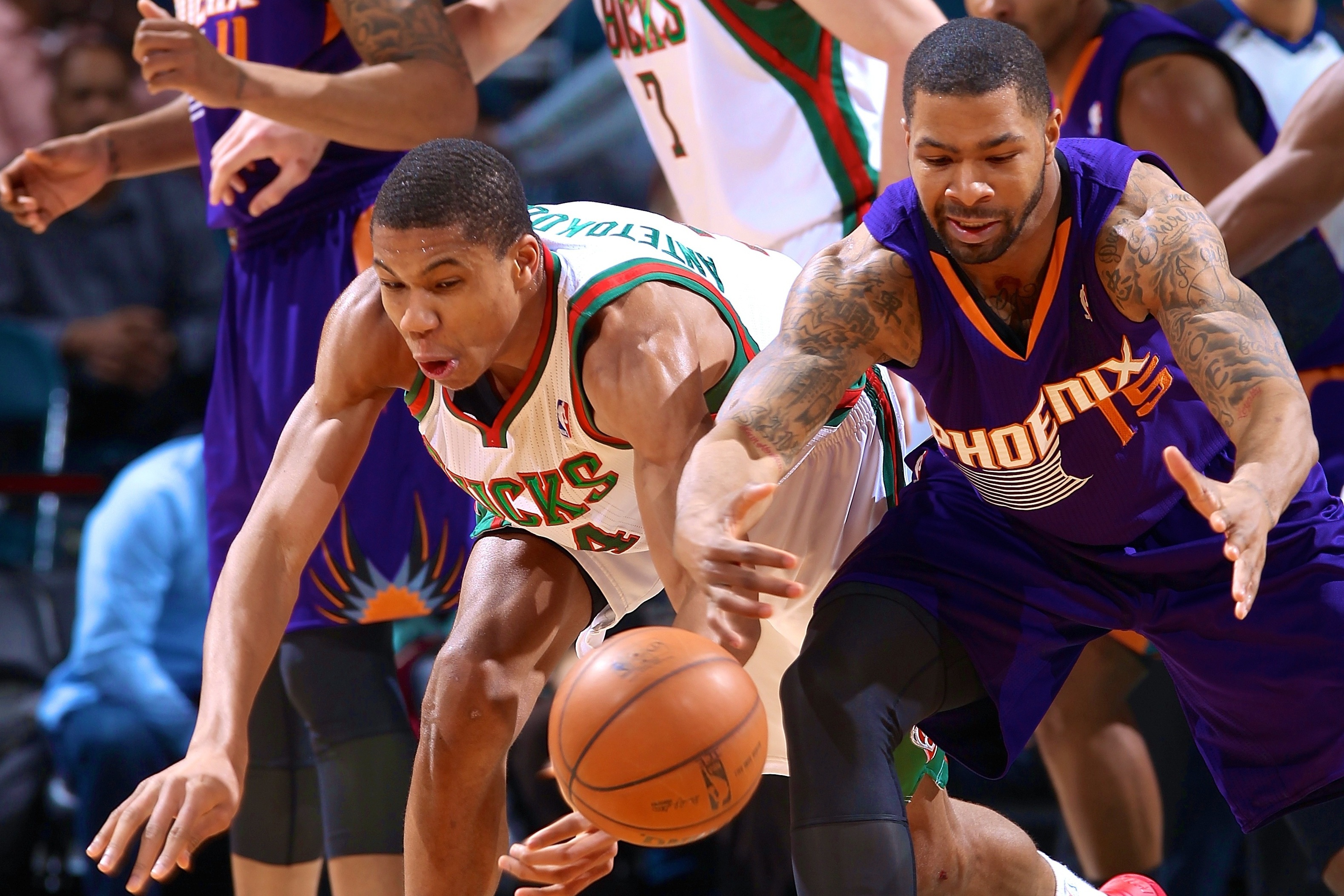 Phoenix Suns vs. Milwaukee Bucks 1/29/14: Video Highlights ...