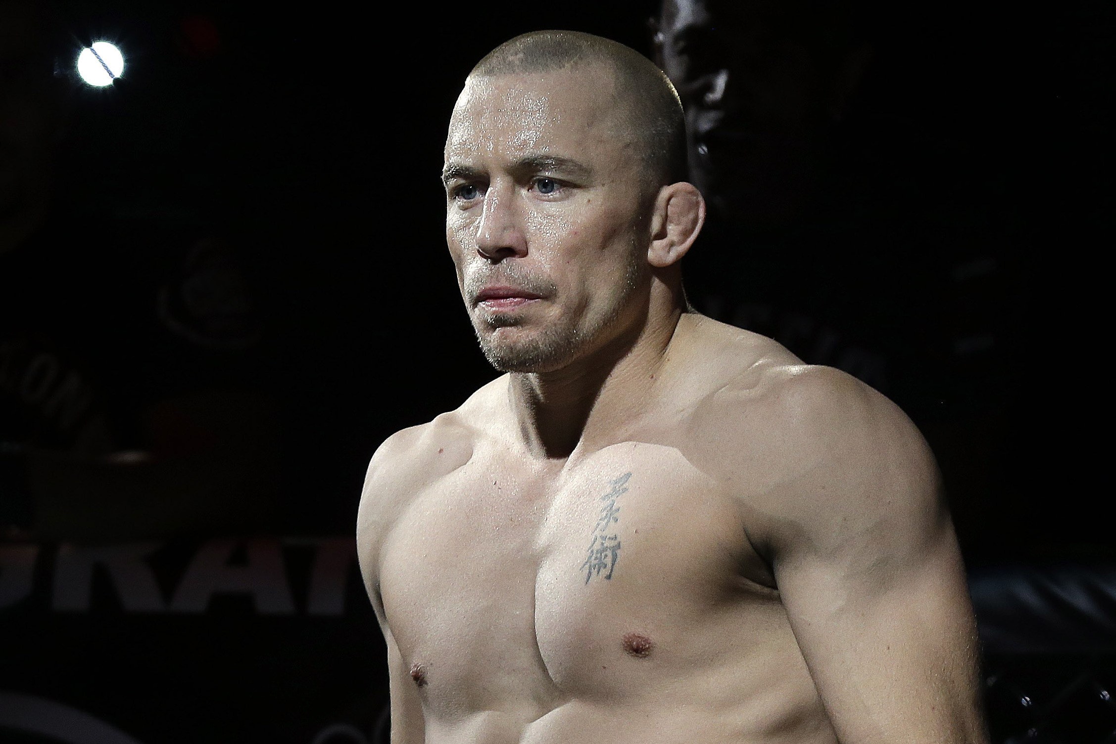 First Photo of GSP in 'Captain America: The Winter Soldier' | Bleacher ...