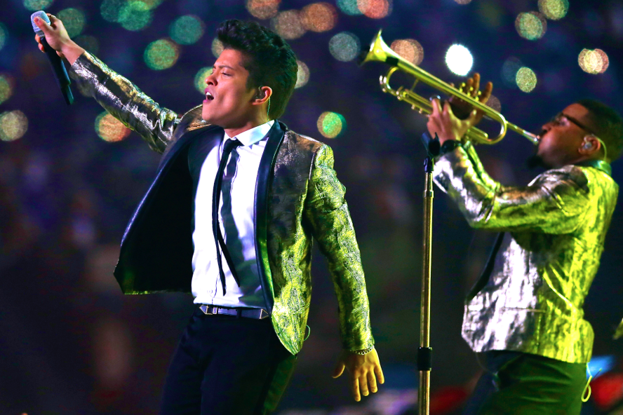 Bruno mars super bowl 2014 outlet