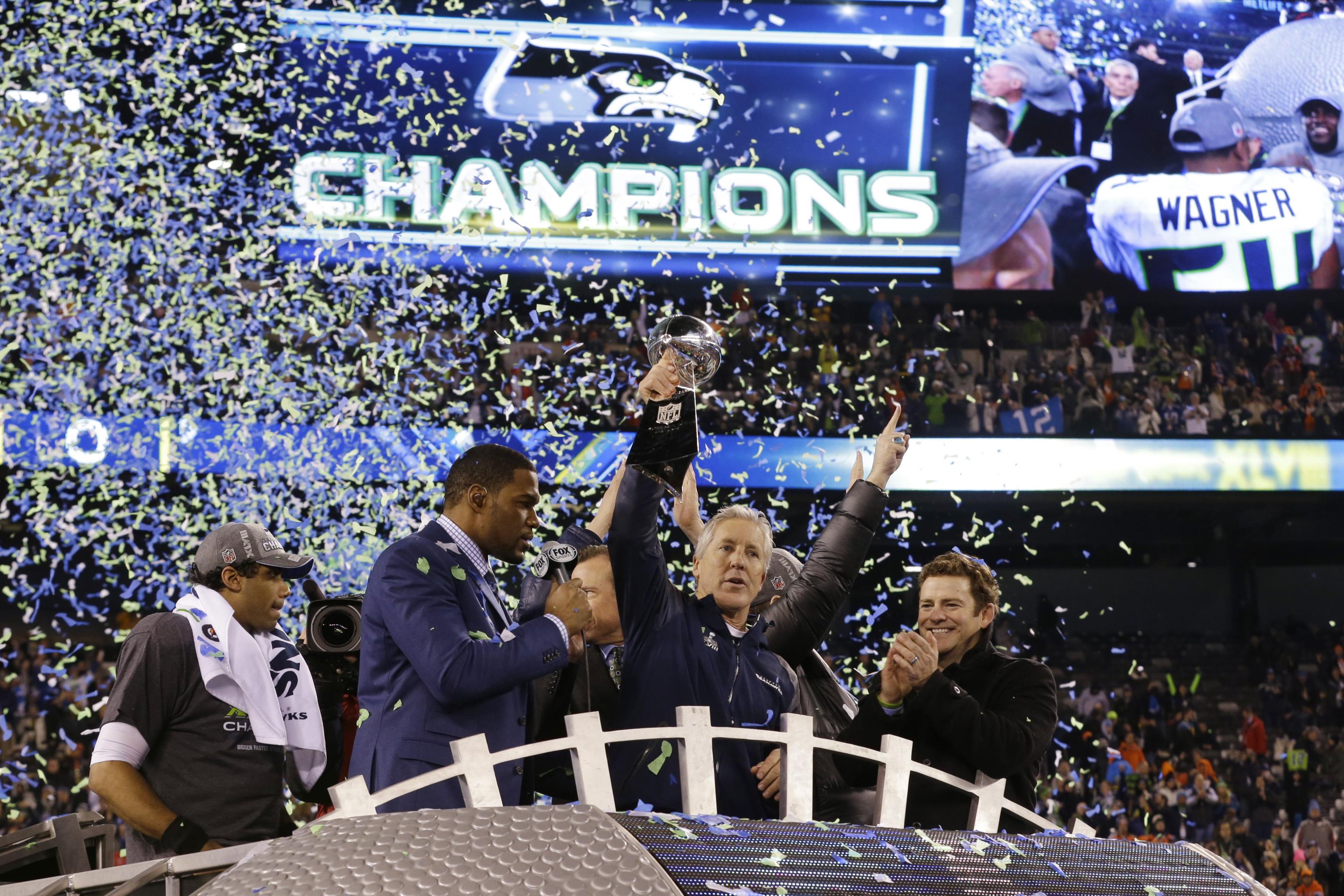 Seattle Seahawks Superbowl Champions 2014 Seattle Times Newspaper February 3