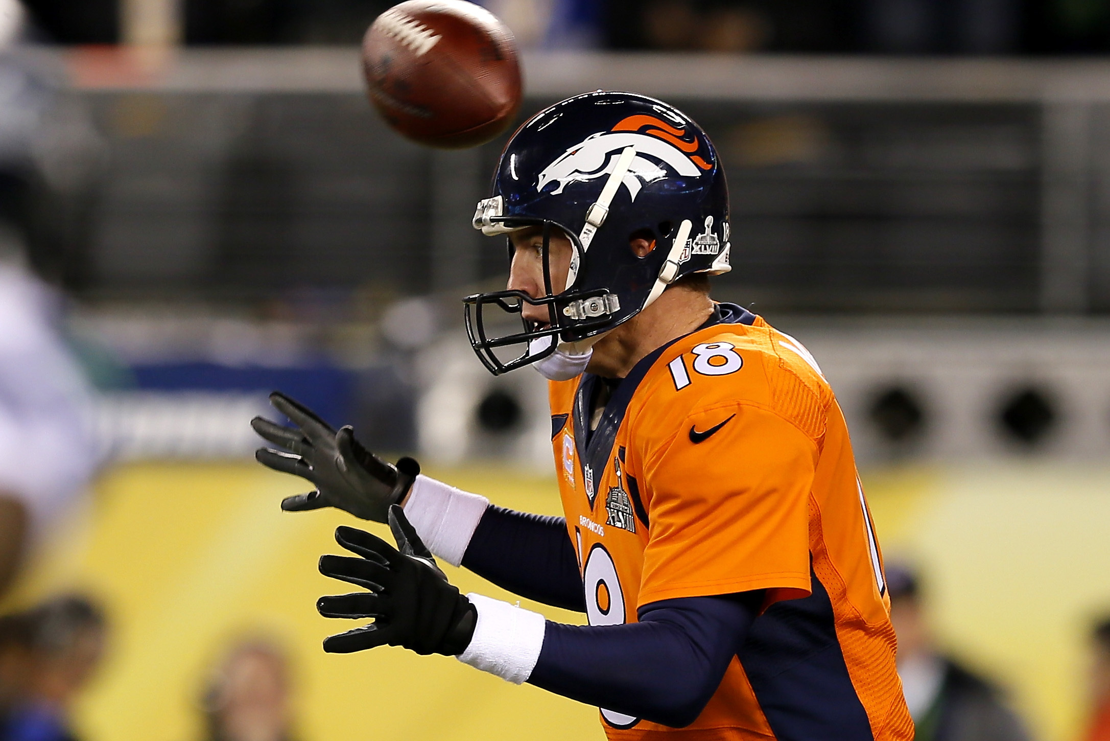 Super Bowl XLVIII: It's Manning's record, warts and all