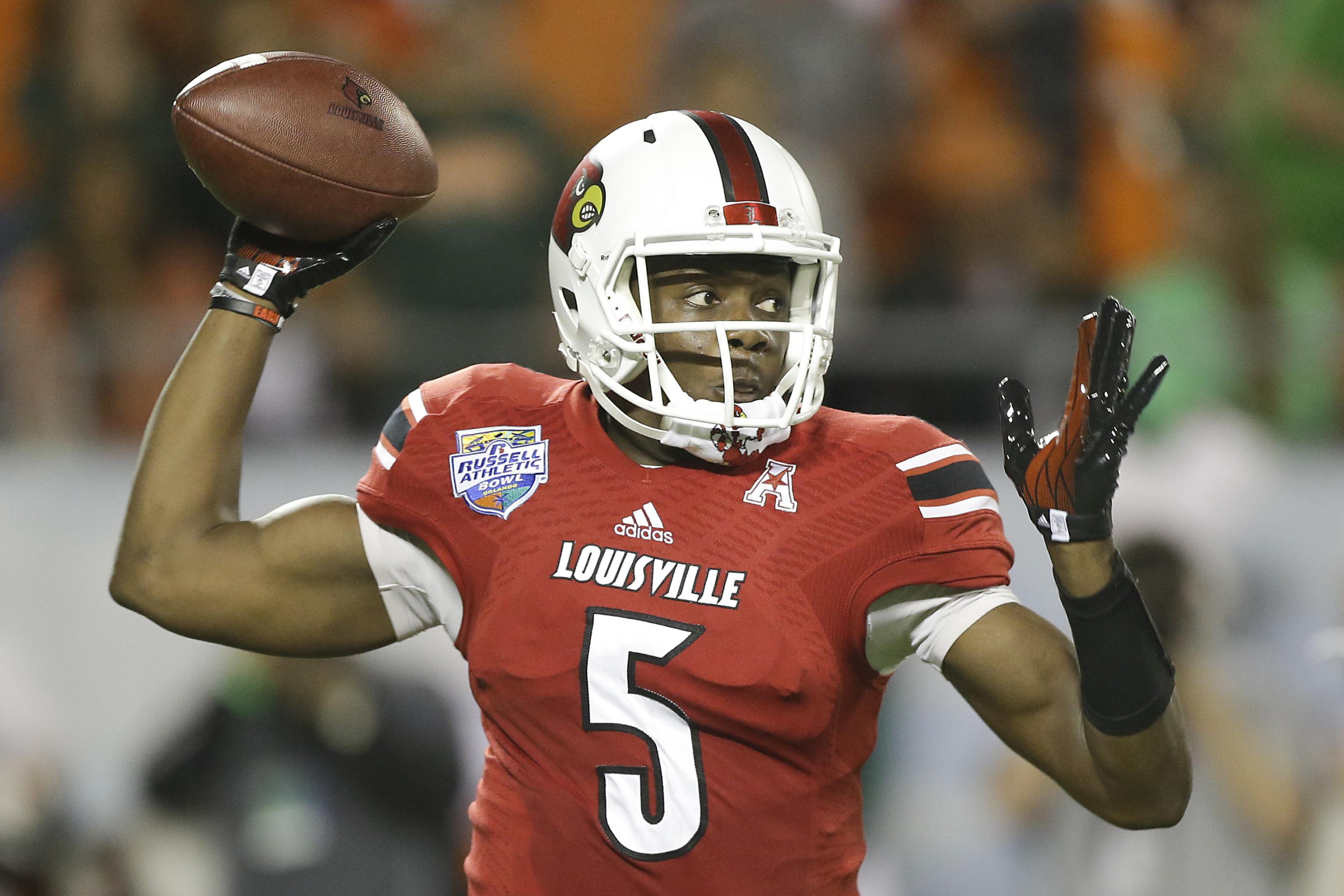 Teddy Bridgewater football card (Louisville, Minnesota Vikings