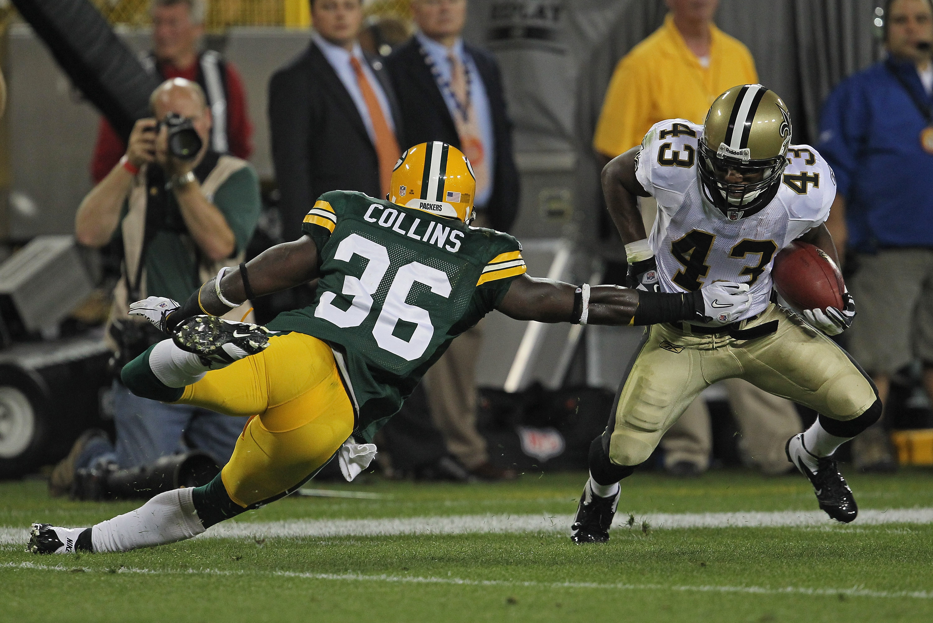 Former Packers safety Nick Collins playing football again  sort of