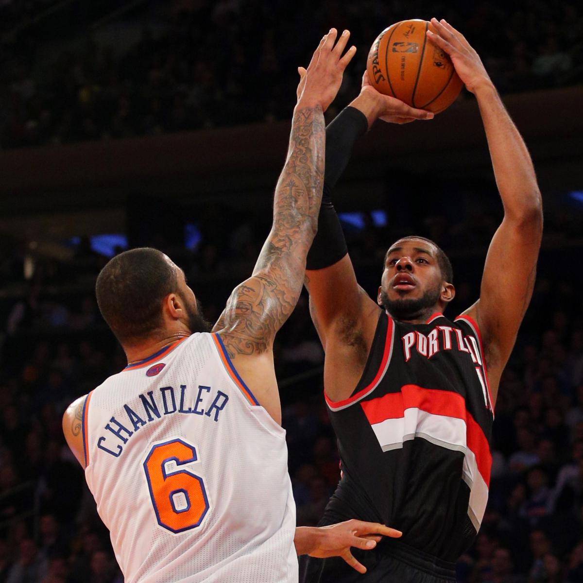 Portland Trail Blazers vs. New York Knicks: Live Score and ...