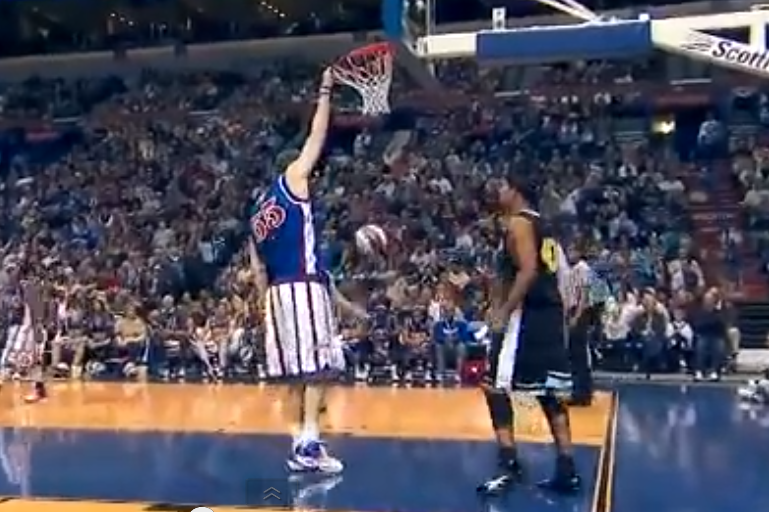 Basketball players shop flat feet