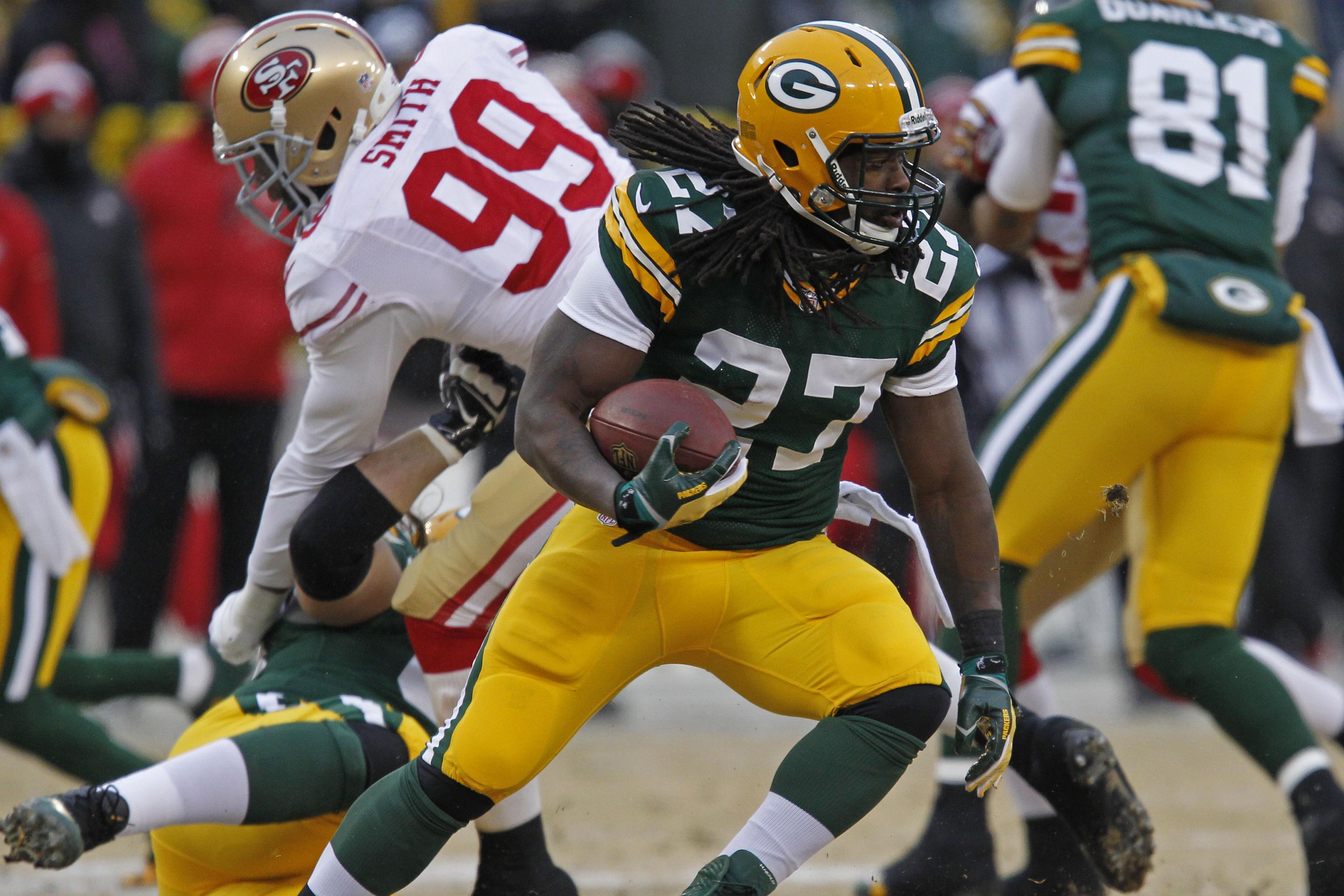 Green Bay Packers: Concussion won't change Eddie Lacy's style