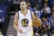 Golden State Warriors’ Stephen Curry (30) in action against the Charlotte Bobcats during an NBA basketball game in Oakland, Calif., Tuesday, Feb. 4, 2014. (AP Photo/Tony Avelar)