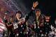 The United States team arrives during the opening ceremony of the 2014 Winter Olympics in Sochi, Russia, Friday, Feb. 7, 2014. (AP Photo/Patrick Semansky)