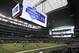 Athletes participate in the NFL super regional football combine at Cowboys Stadium Sunday, April 7, 2013, in Arlington, Texas. (AP Photo/Tony Gutierrez)