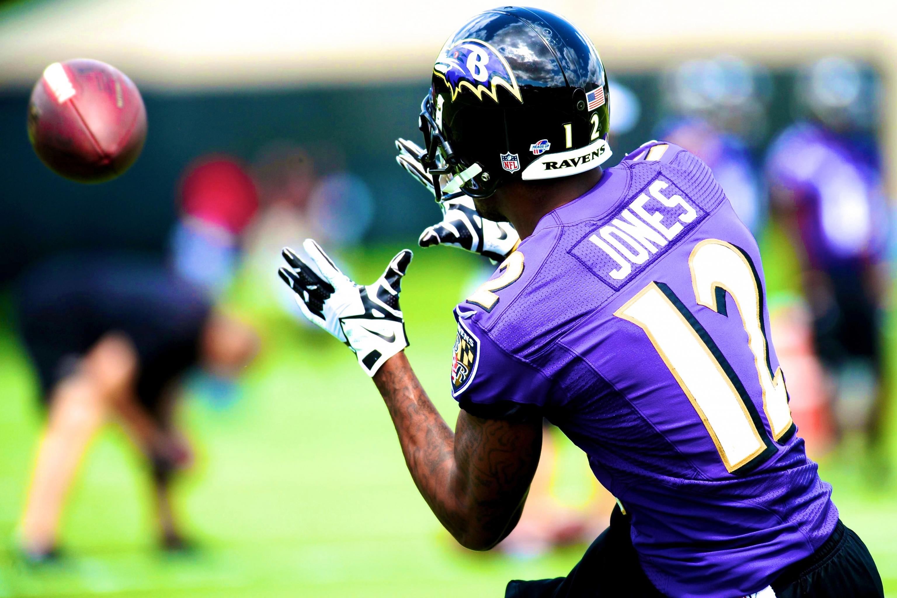 Former Raven Jacoby Jones taunts Cleveland at NFL Draft: 'Boo all you want  . . . I got a ring'
