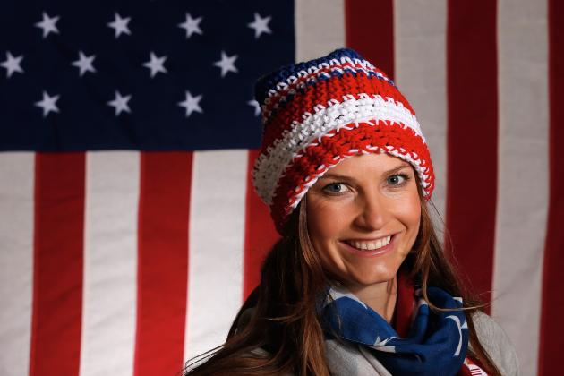 SOCHI, RUSSIA - FEBRUARY 05:  (BROADCAST-OUT) Julia Mancuso of the United States Skiing team poses for a portrait ahead of the Sochi 2014 Winter Olympics on February 5, 2014 in Sochi, Russia.  (Photo by Scott Halleran/Getty Images)