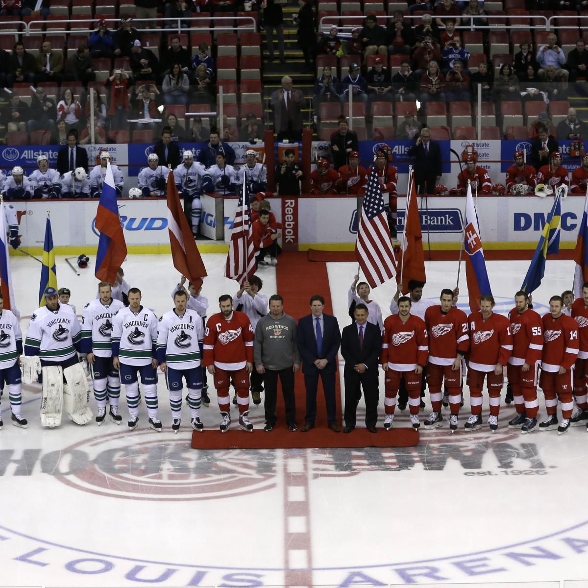 How Will the Olympic Break Affect the Detroit Red Wings' Playoff Push