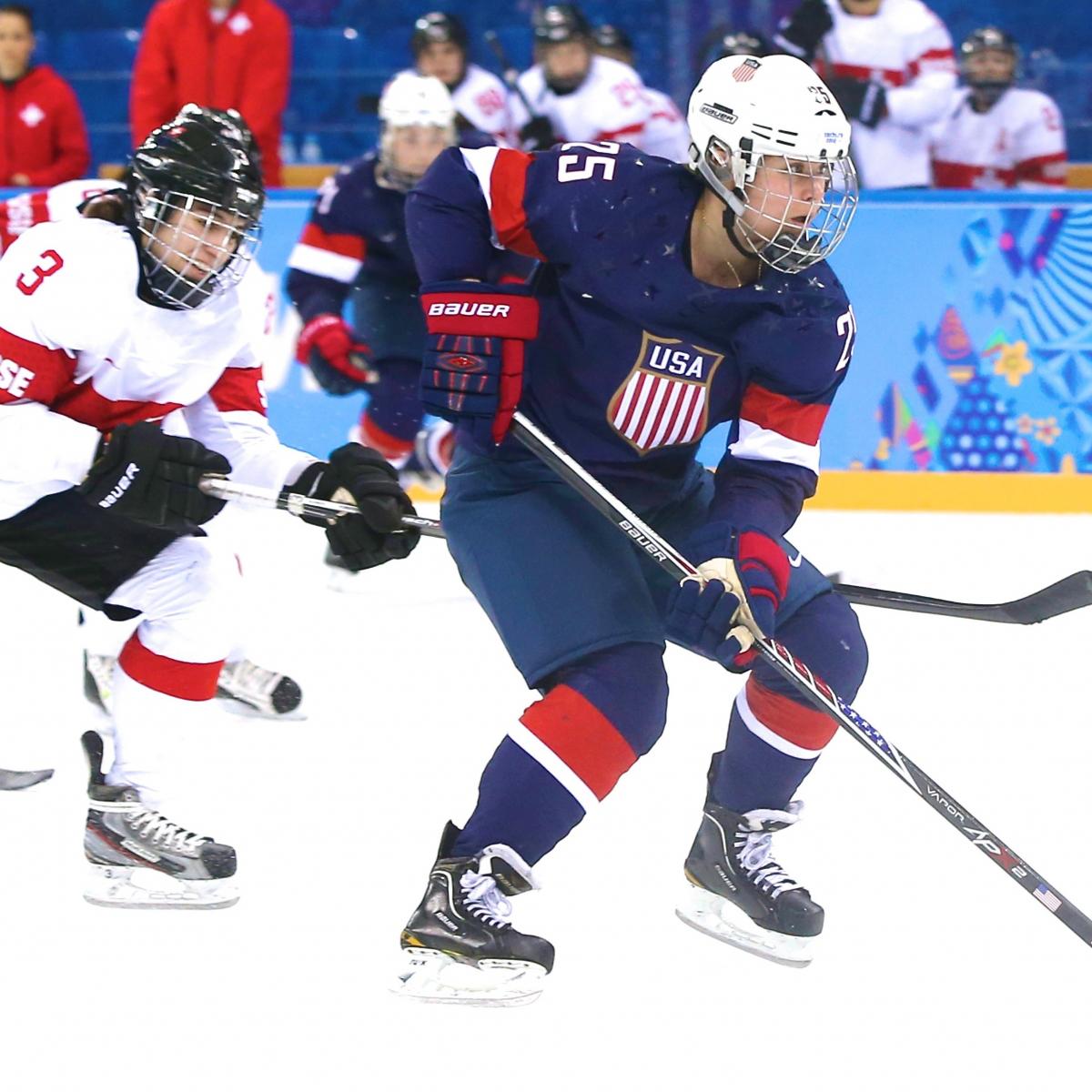Usa Vs Switzerland Women S Hockey Score And Recap From 2014 Winter Olympics News Scores