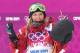 SOCHI, RUSSIA - FEBRUARY 11: Dara Howell of Canada reacts to her score in the Freestyle Skiing Women's Ski Slopestyle Finals on day four of the Sochi 2014 Winter Olympics at Rosa Khutor Extreme Park on February 11, 2014 in Sochi, Russia. (Photo by Mike Ehrmann/Getty Images)