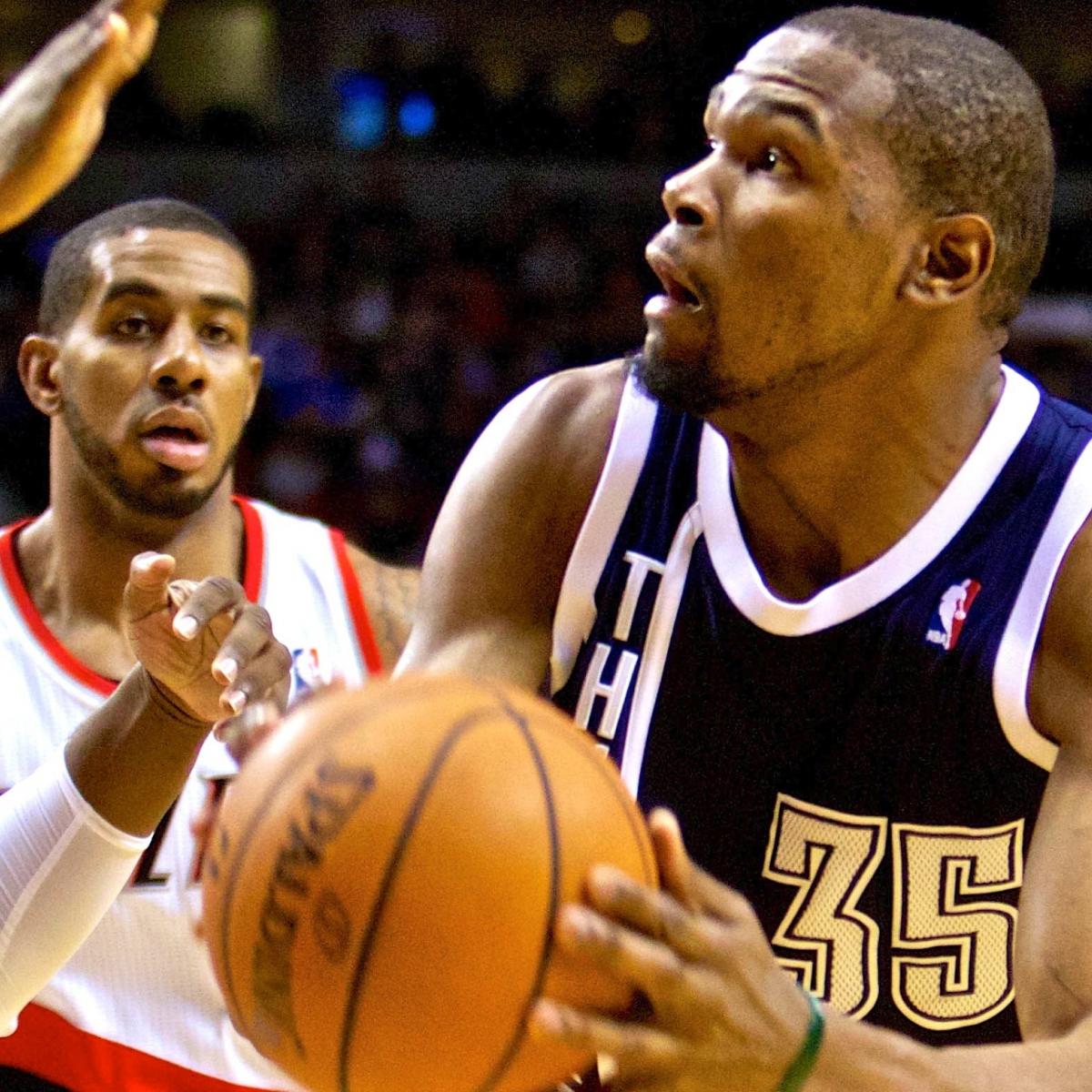 Oklahoma City Thunder vs. Portland Trail Blazers Live Score and